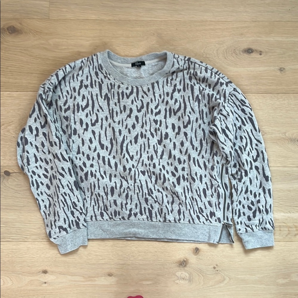 Gray Patterned women’s Sweater
